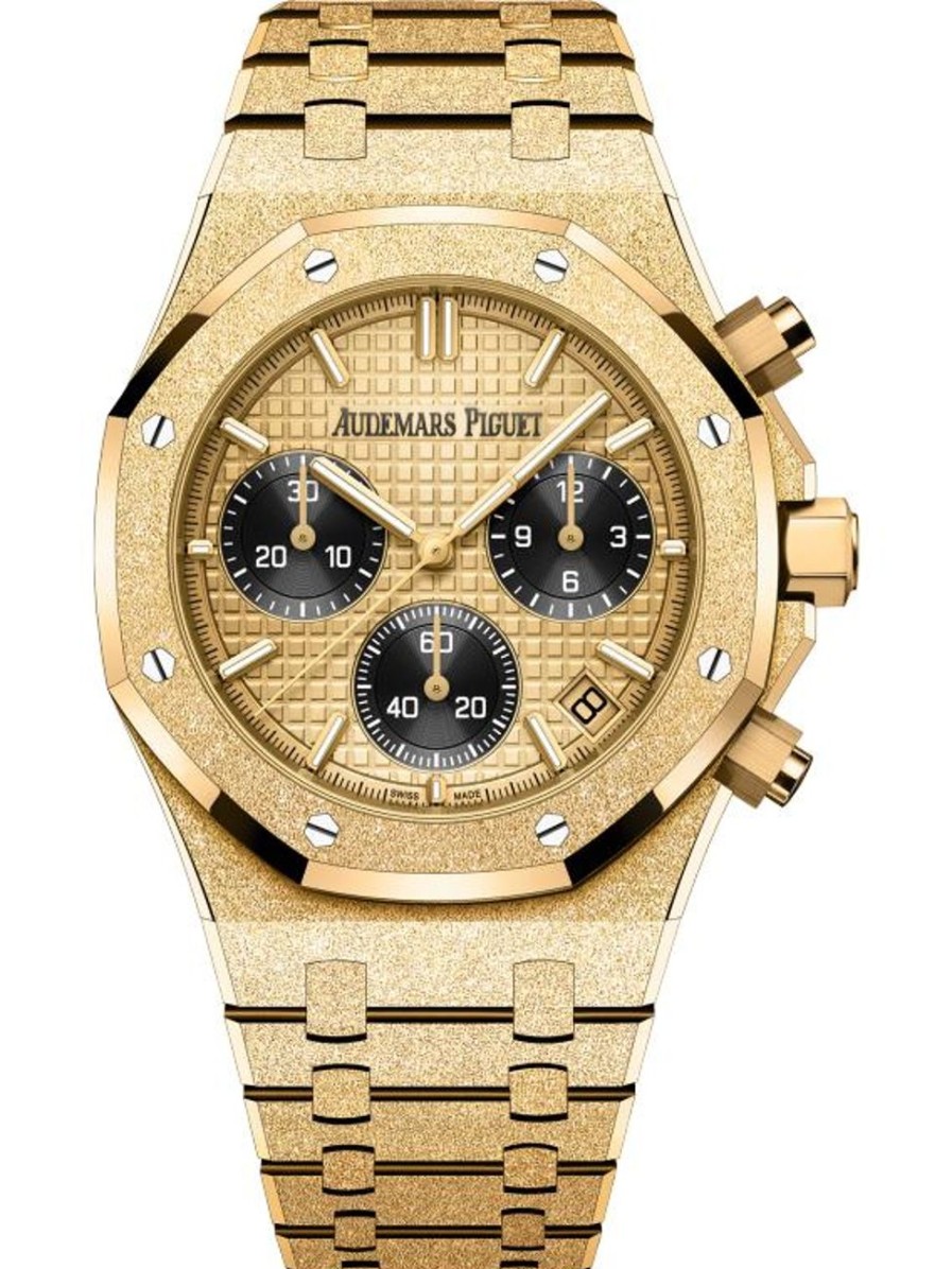 Orologi Audemars Piguet Cronografo A Carica Automatica Royal Oak Oro Giallo 18 Carati