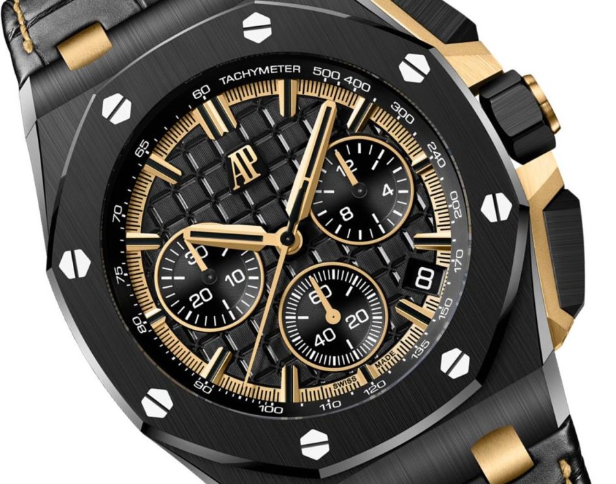 Orologi Audemars Piguet Cronografo A Carica Automatica Royal Oak Offshore Ceramica Nera