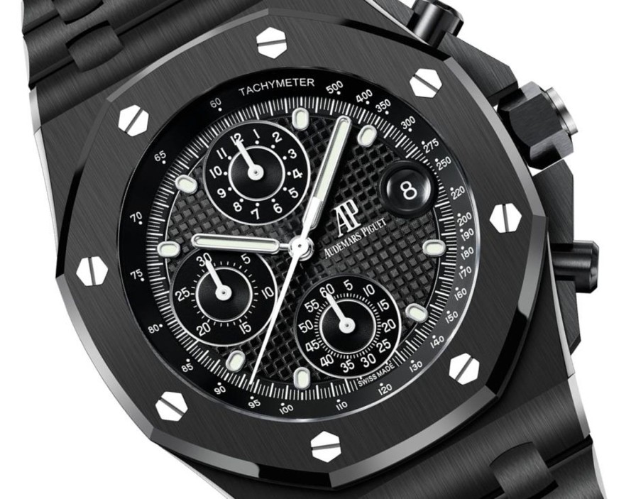 Orologi Audemars Piguet Cronografo A Carica Automatica Royal Oak Offshore Ceramica Nera