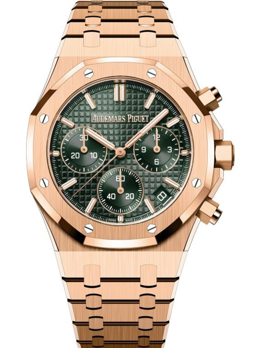 Orologi Audemars Piguet Cronografo A Carica Automatica Royal Oak Oro Rosa 18 Carati