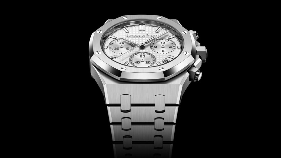 Orologi Audemars Piguet Cronografo A Carica Automatica Royal Oak Acciaio Inossidabile