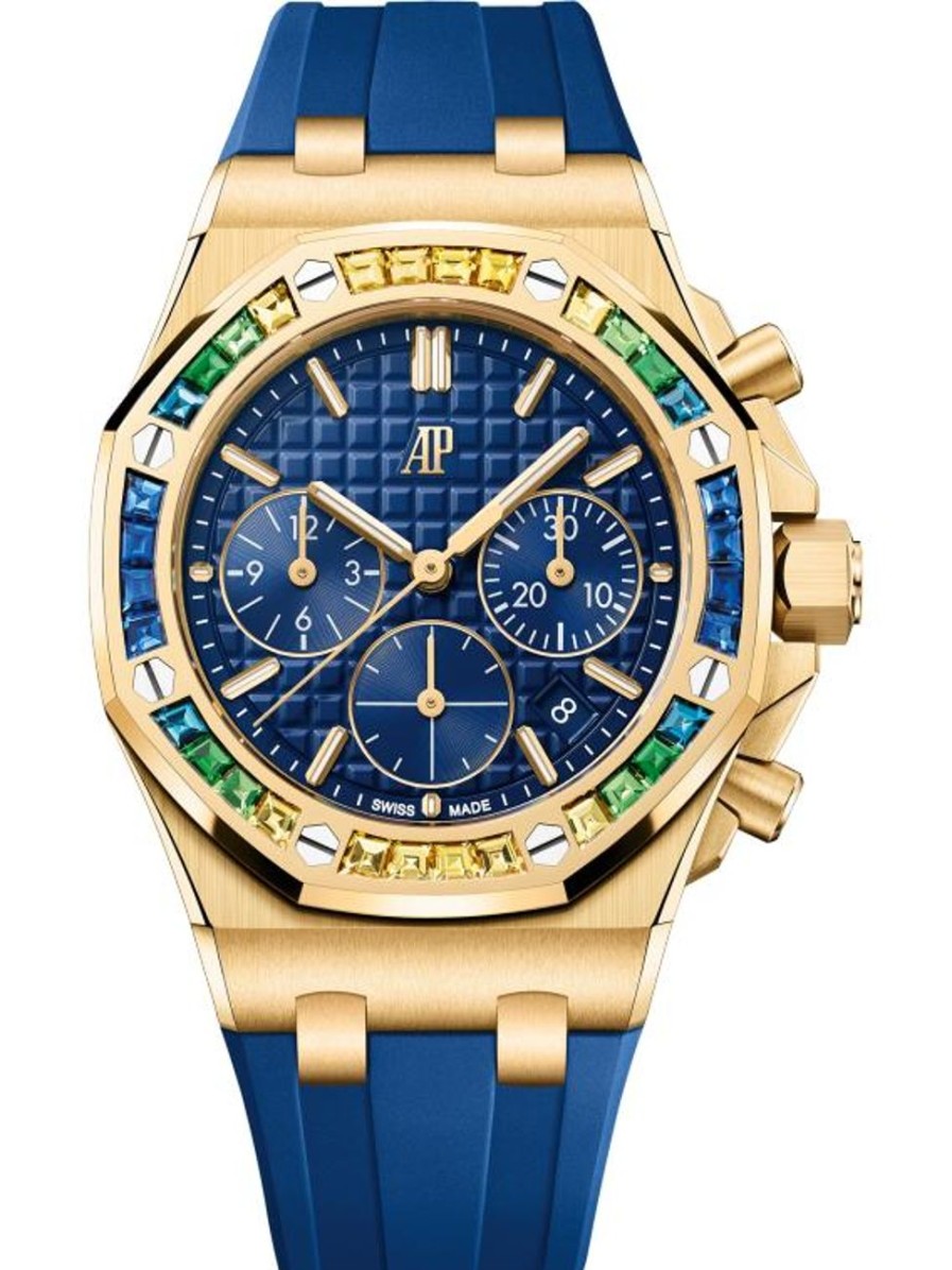 Orologi Audemars Piguet Cronografo A Carica Automatica Royal Oak Offshore Oro Giallo 18 Carati