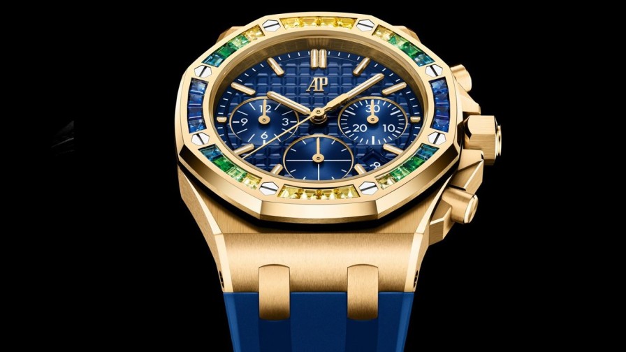 Orologi Audemars Piguet Cronografo A Carica Automatica Royal Oak Offshore Oro Giallo 18 Carati