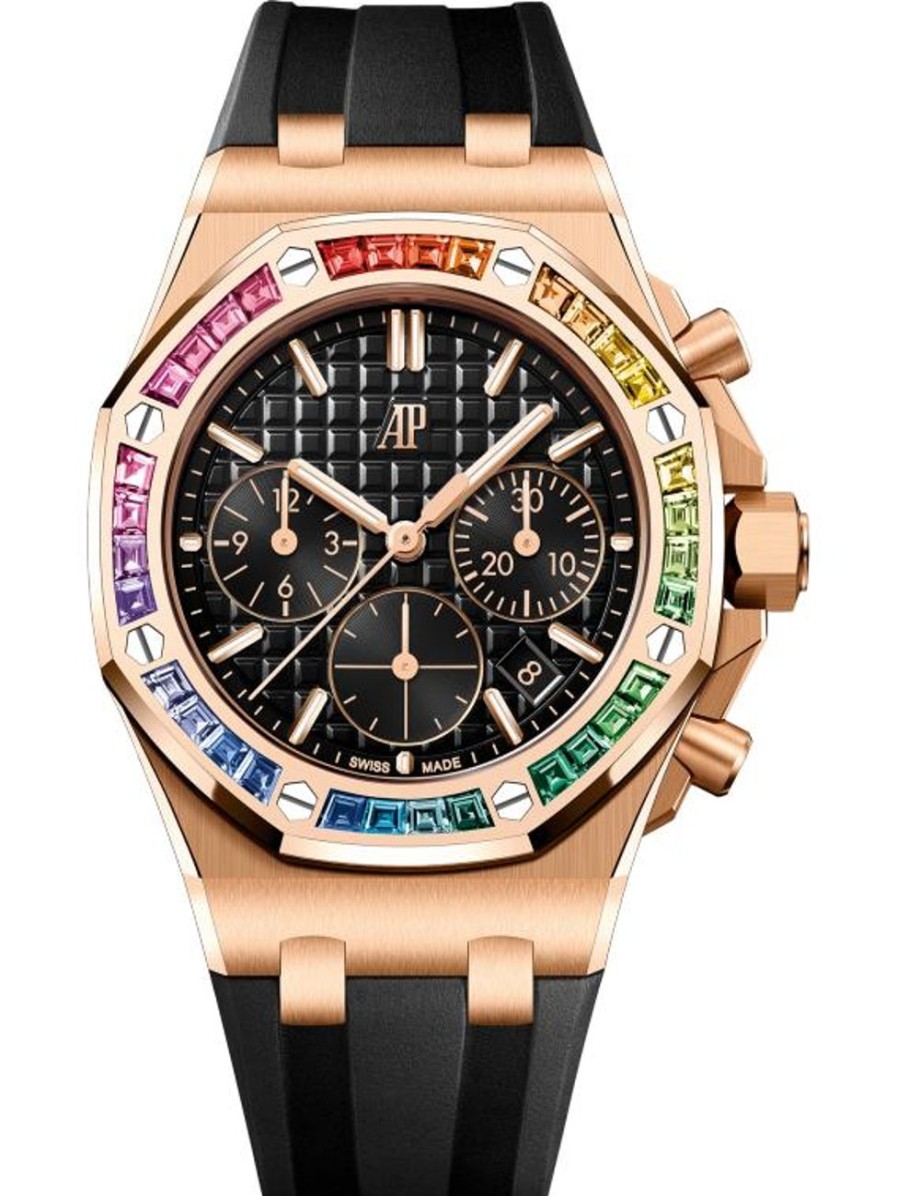 Orologi Audemars Piguet Cronografo A Carica Automatica Royal Oak Offshore Oro Rosa 18 Carati