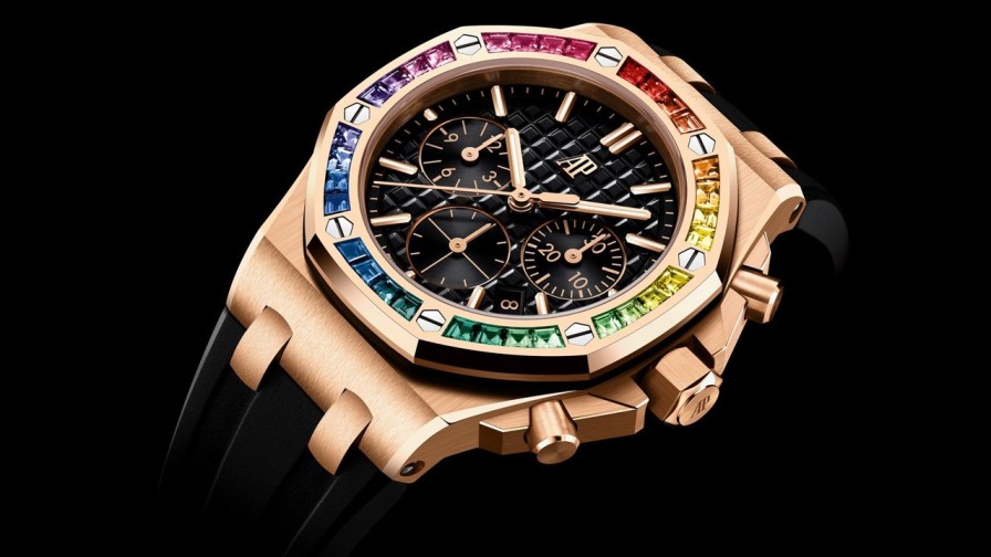 Orologi Audemars Piguet Cronografo A Carica Automatica Royal Oak Offshore Oro Rosa 18 Carati