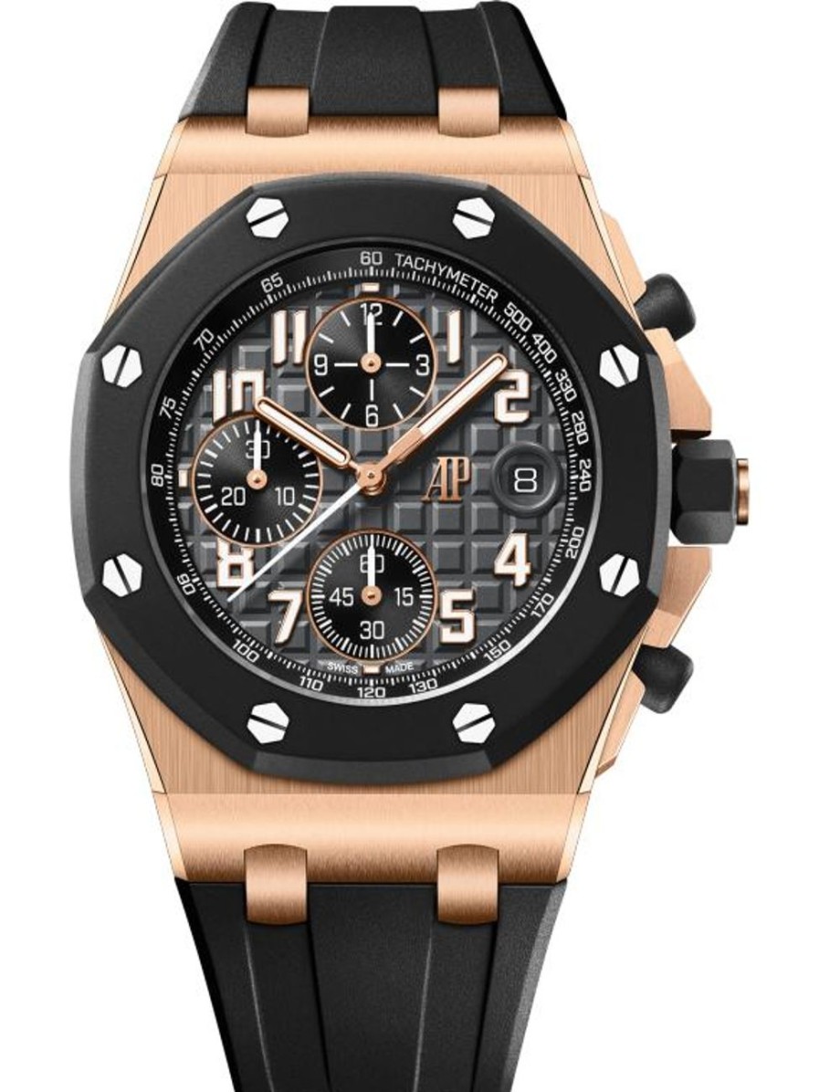 Orologi Audemars Piguet Cronografo A Carica Automatica Royal Oak Offshore Oro Rosa 18 Carati