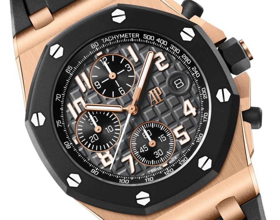 Orologi Audemars Piguet Cronografo A Carica Automatica Royal Oak Offshore Oro Rosa 18 Carati