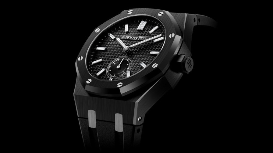 Orologi Audemars Piguet Supersonnerie Ripetizione Minuti Royal Oak Ceramica Nera