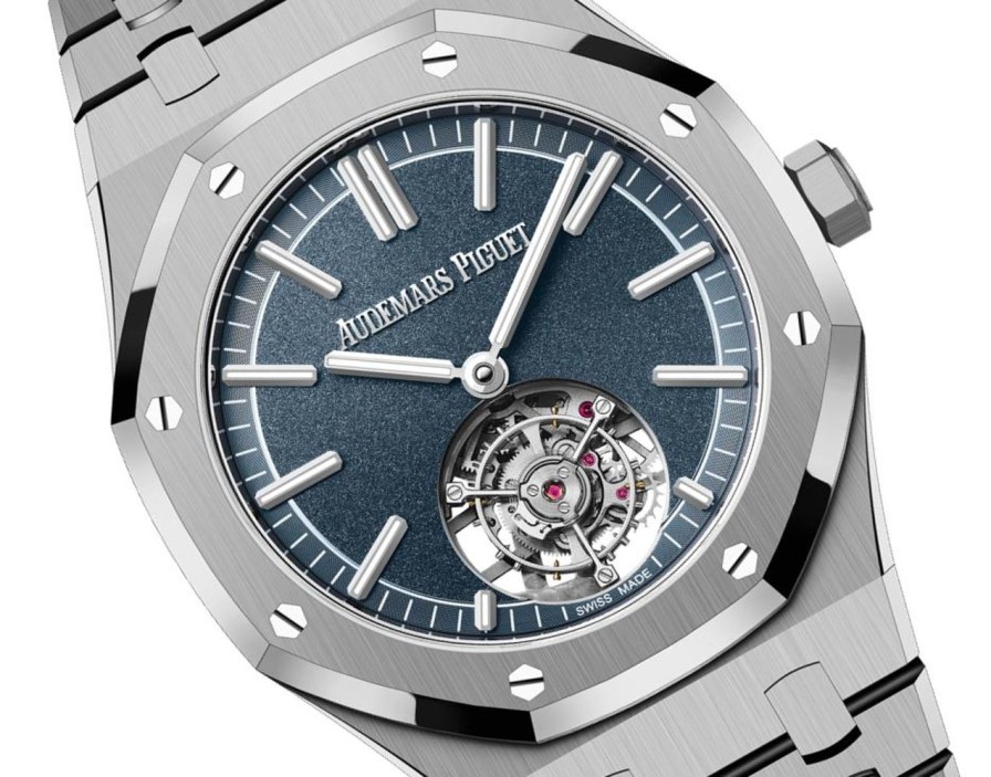 Orologi Audemars Piguet Tourbillon Volante A Carica Automatica Royal Oak Titanio