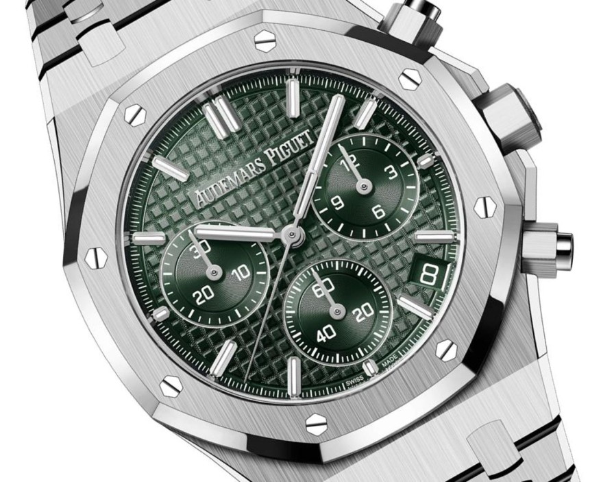 Orologi Audemars Piguet Cronografo A Carica Automatica Royal Oak Acciaio Inossidabile