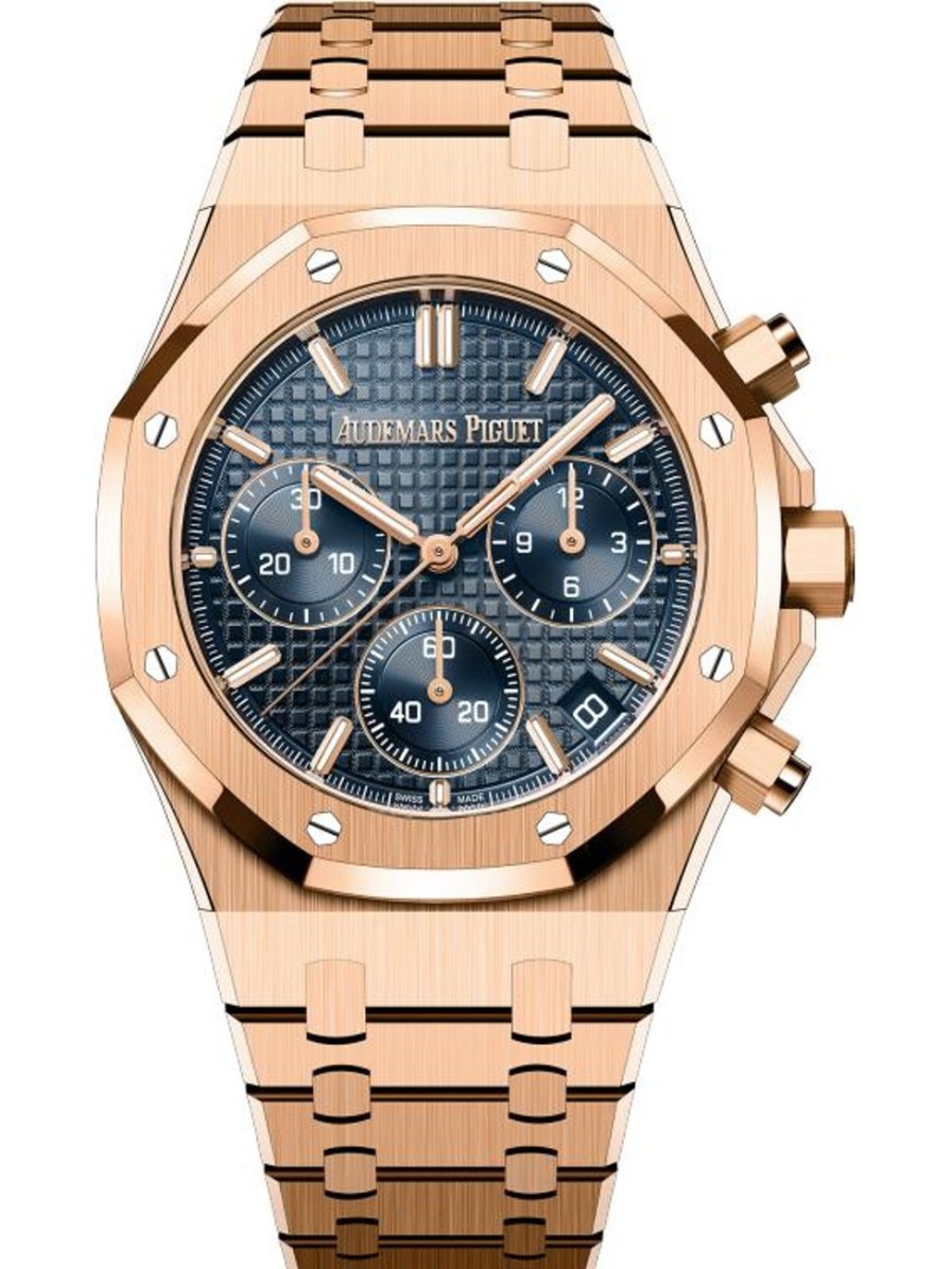 Orologi Audemars Piguet Cronografo A Carica Automatica Royal Oak Oro Rosa 18 Carati