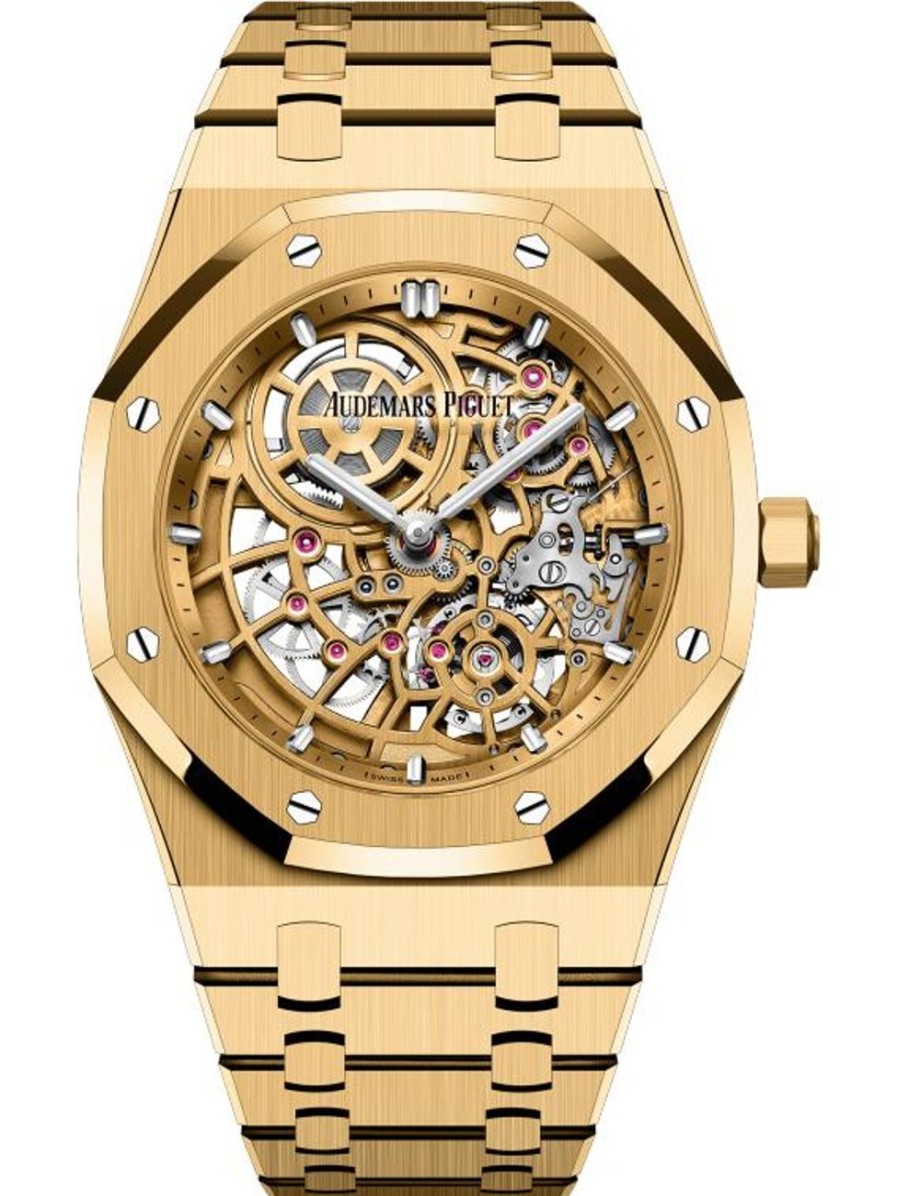 Orologi Audemars Piguet Royal Oak "Jumbo" Traforato Extrasottile Oro Giallo 18 Carati