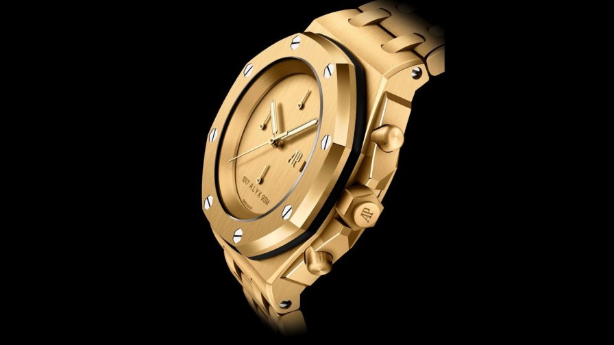 Orologi Audemars Piguet Cronografo A Carica Automatica Royal Oak Offshore Oro Giallo 18 Carati