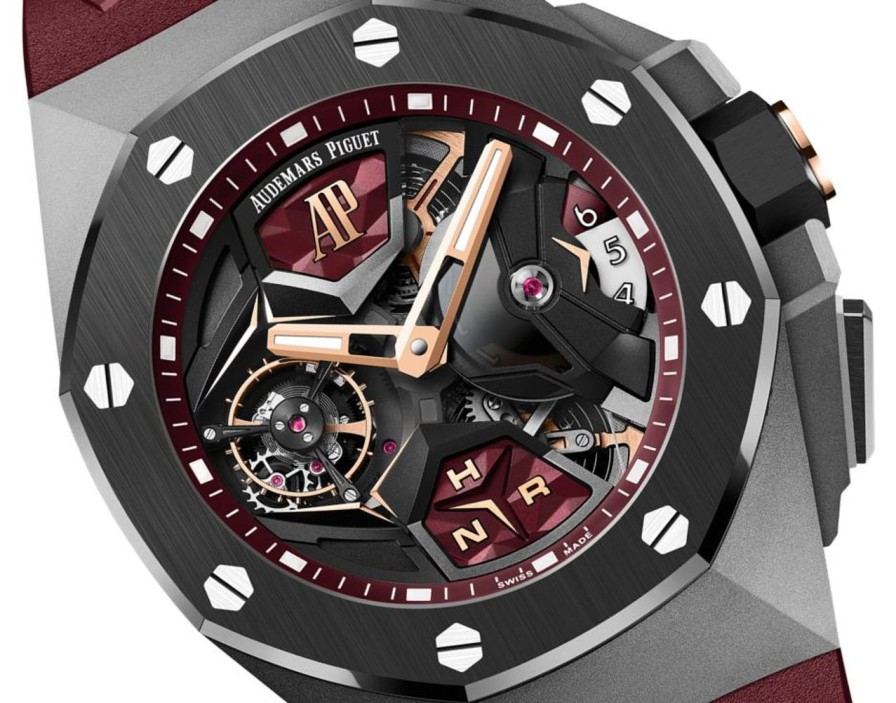 Orologi Audemars Piguet Royal Oak Concept Tourbillon Volante Gmt Titanio