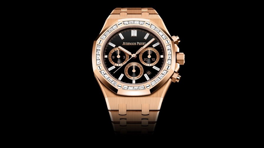 Orologi Audemars Piguet Cronografo A Carica Automatica Royal Oak Oro Rosa 18 Carati