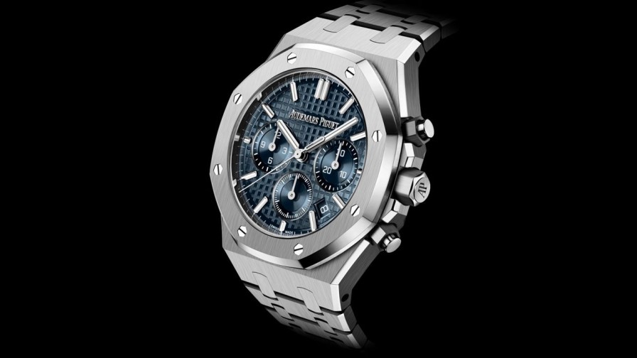 Orologi Audemars Piguet Cronografo A Carica Automatica Royal Oak Acciaio Inossidabile