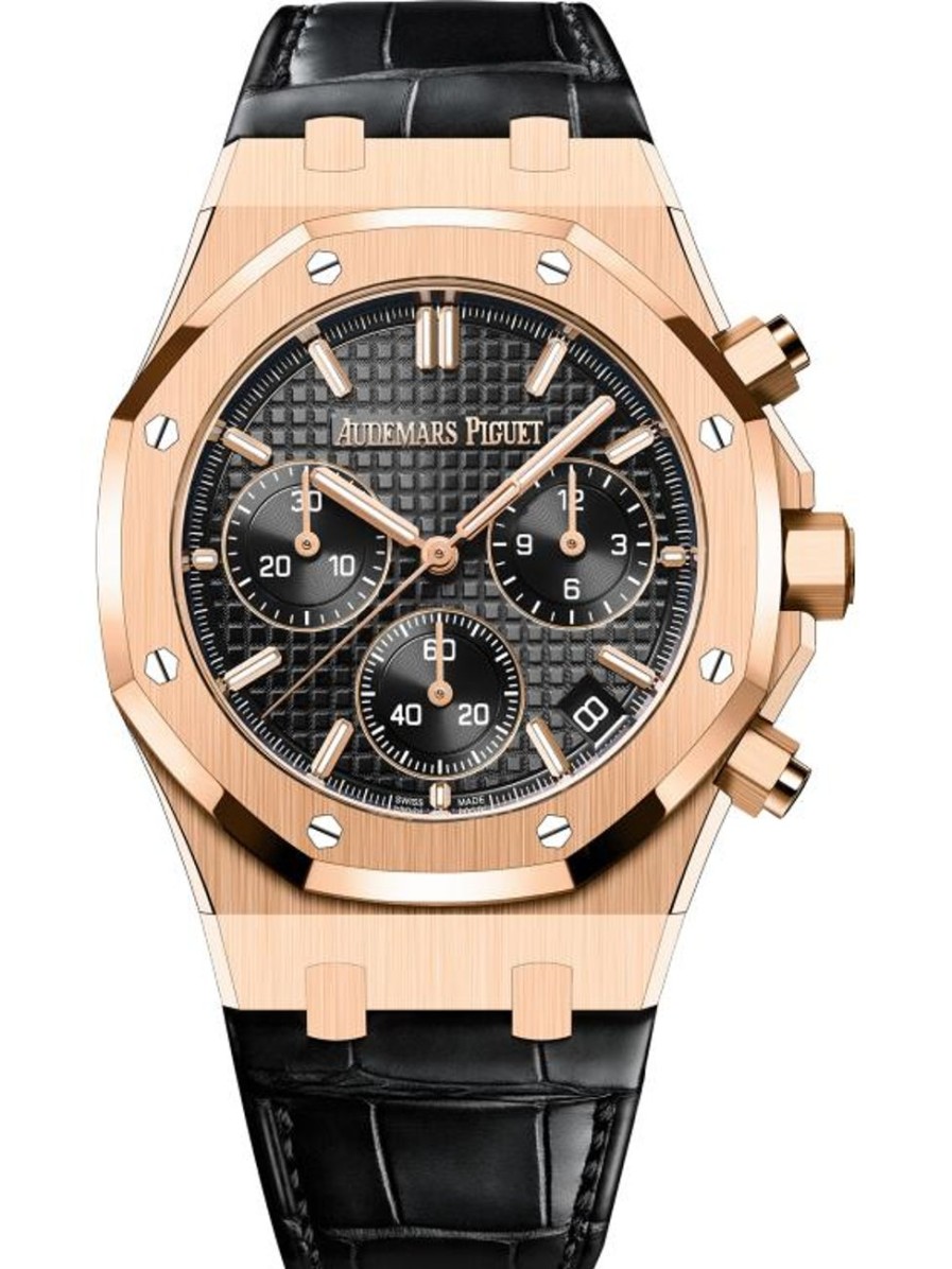 Orologi Audemars Piguet Cronografo A Carica Automatica Royal Oak Oro Rosa 18 Carati