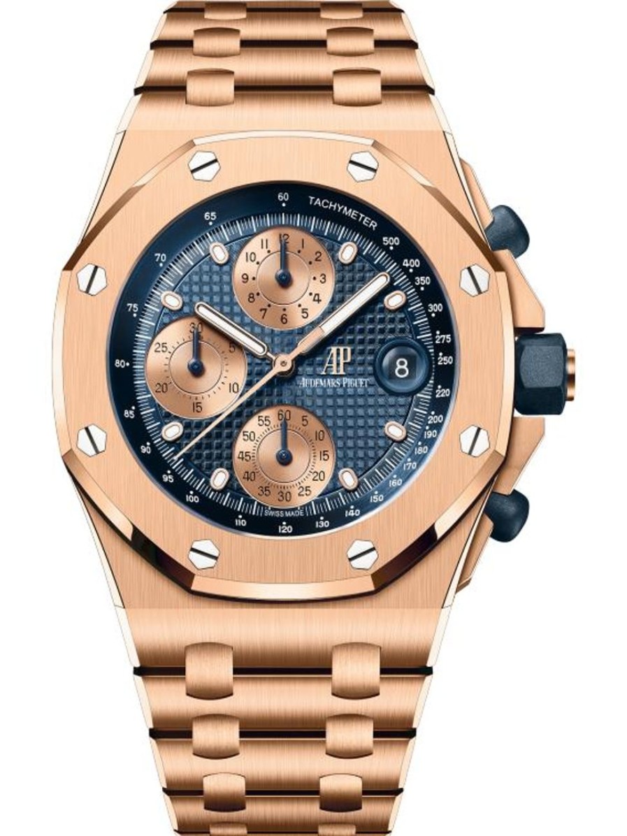 Orologi Audemars Piguet Cronografo A Carica Automatica Royal Oak Offshore Oro Rosa 18 Carati