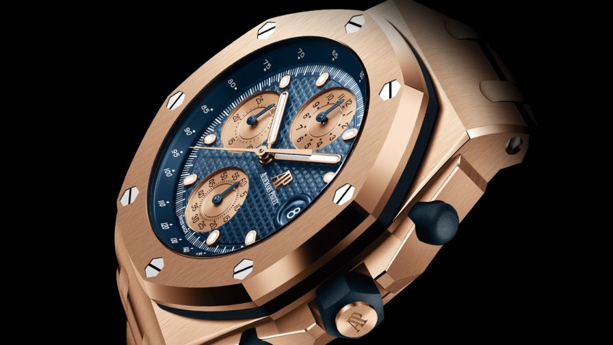 Orologi Audemars Piguet Cronografo A Carica Automatica Royal Oak Offshore Oro Rosa 18 Carati