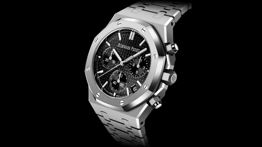 Orologi Audemars Piguet Cronografo A Carica Automatica Royal Oak Acciaio Inossidabile