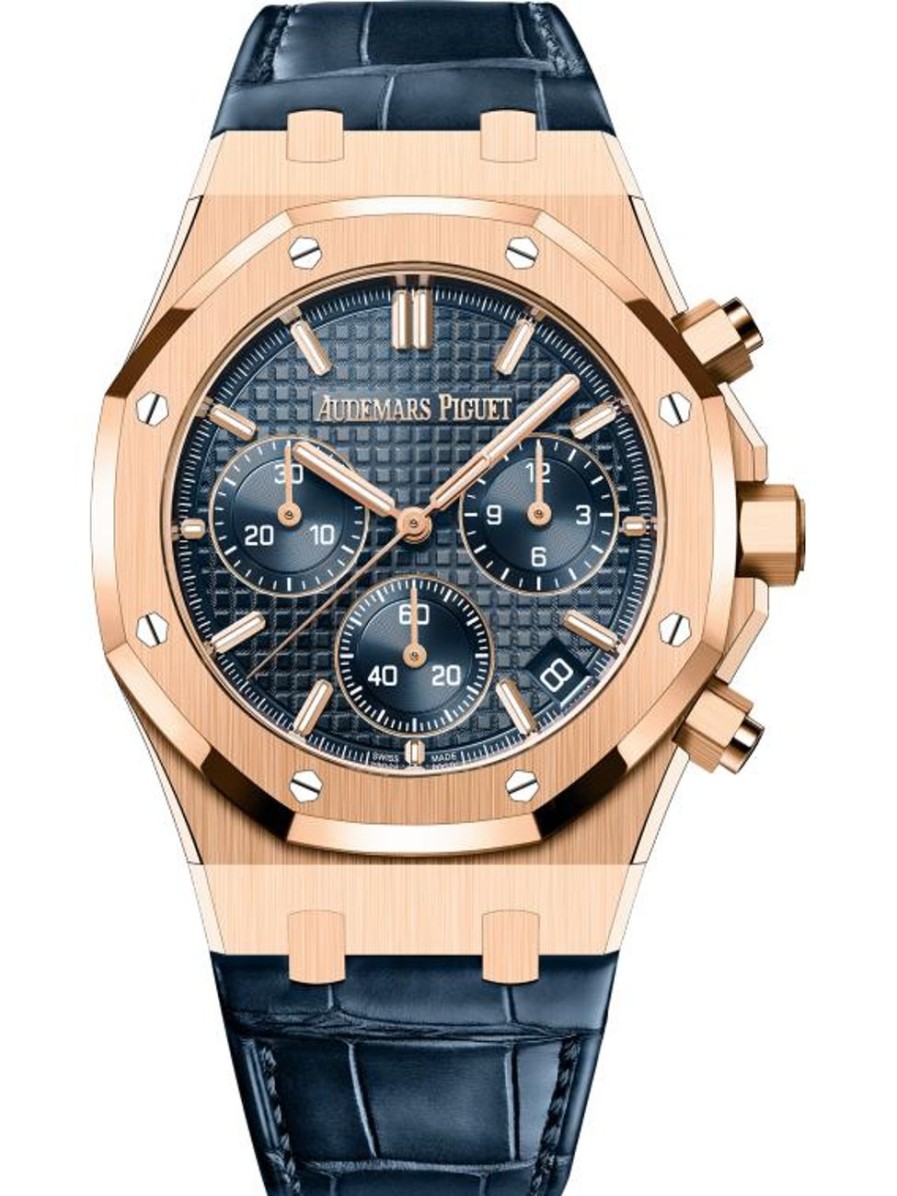 Orologi Audemars Piguet Cronografo A Carica Automatica Royal Oak Oro Rosa 18 Carati