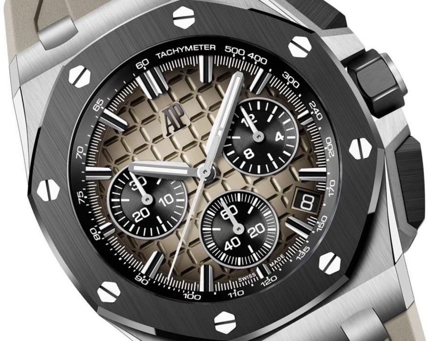 Orologi Audemars Piguet Cronografo A Carica Automatica Royal Oak Offshore Acciaio Inossidabile