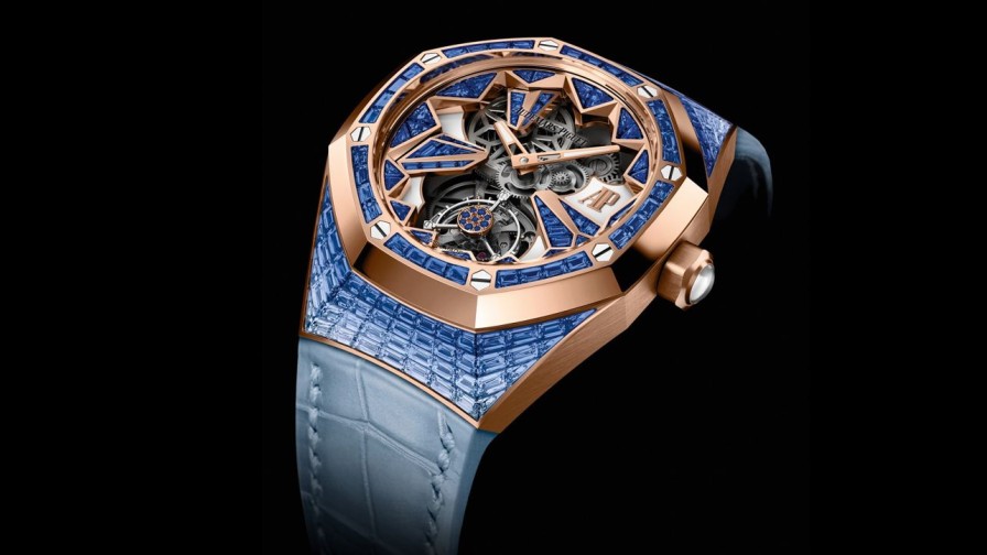 Orologi Audemars Piguet Tourbillon Volante Royal Oak Concept Oro Rosa 18 Carati