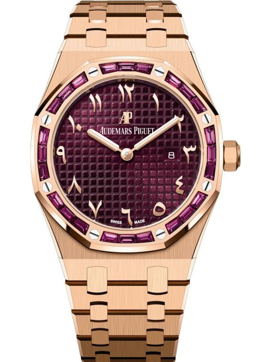 Orologi Audemars Piguet Quarzo Quercia Reale Oro Rosa 18 Carati