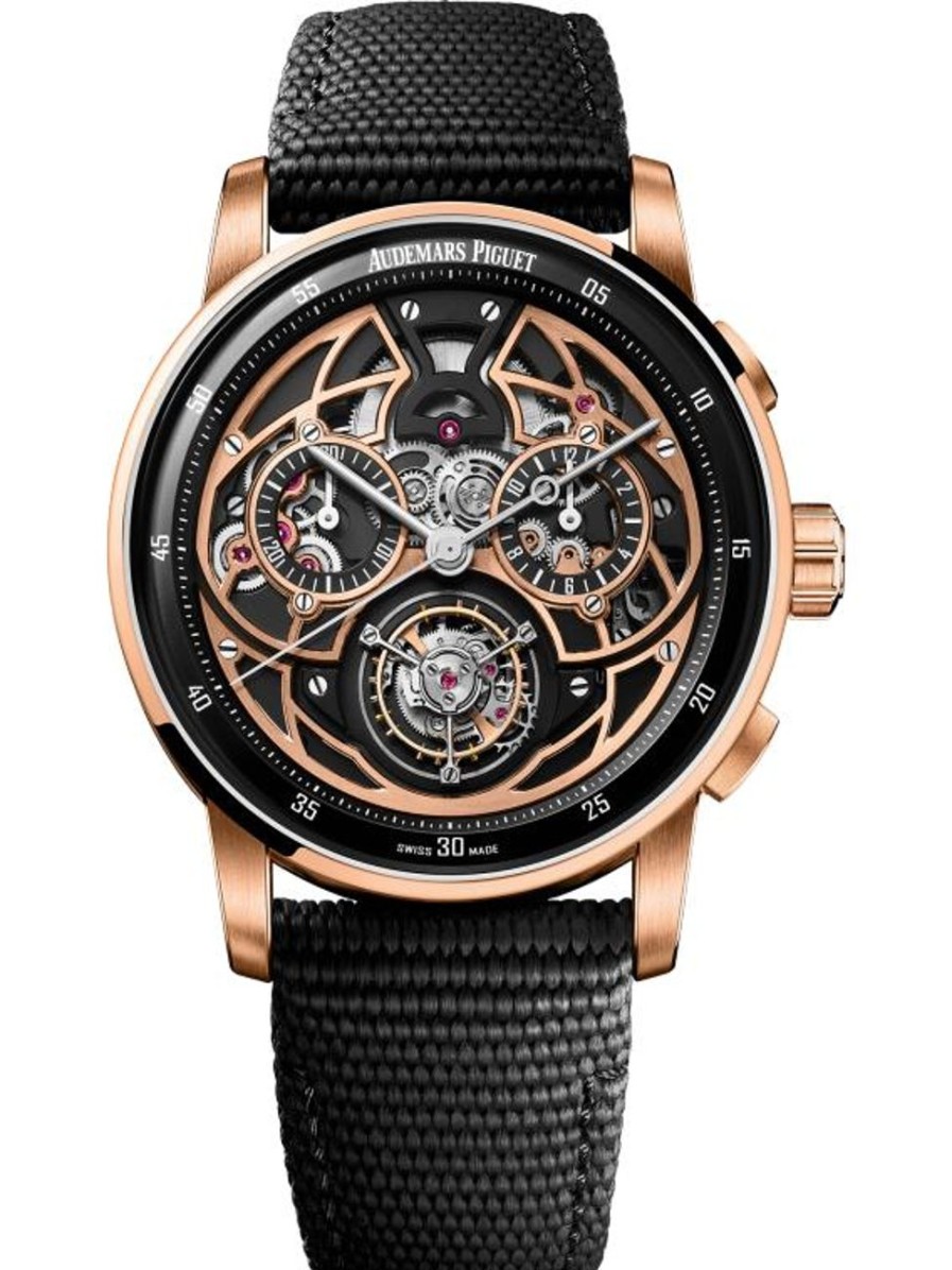 Orologi Audemars Piguet Codice 11.59 Cronografo Con Tourbillon Volante A Carica Automatica Di Audemars Piguet Ceramica Nera