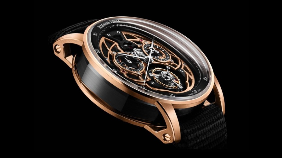 Orologi Audemars Piguet Codice 11.59 Cronografo Con Tourbillon Volante A Carica Automatica Di Audemars Piguet Ceramica Nera