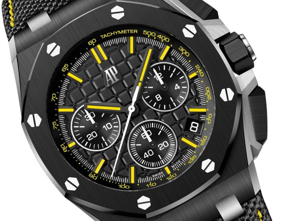 Orologi Audemars Piguet Cronografo A Carica Automatica Royal Oak Offshore Ceramica Nera