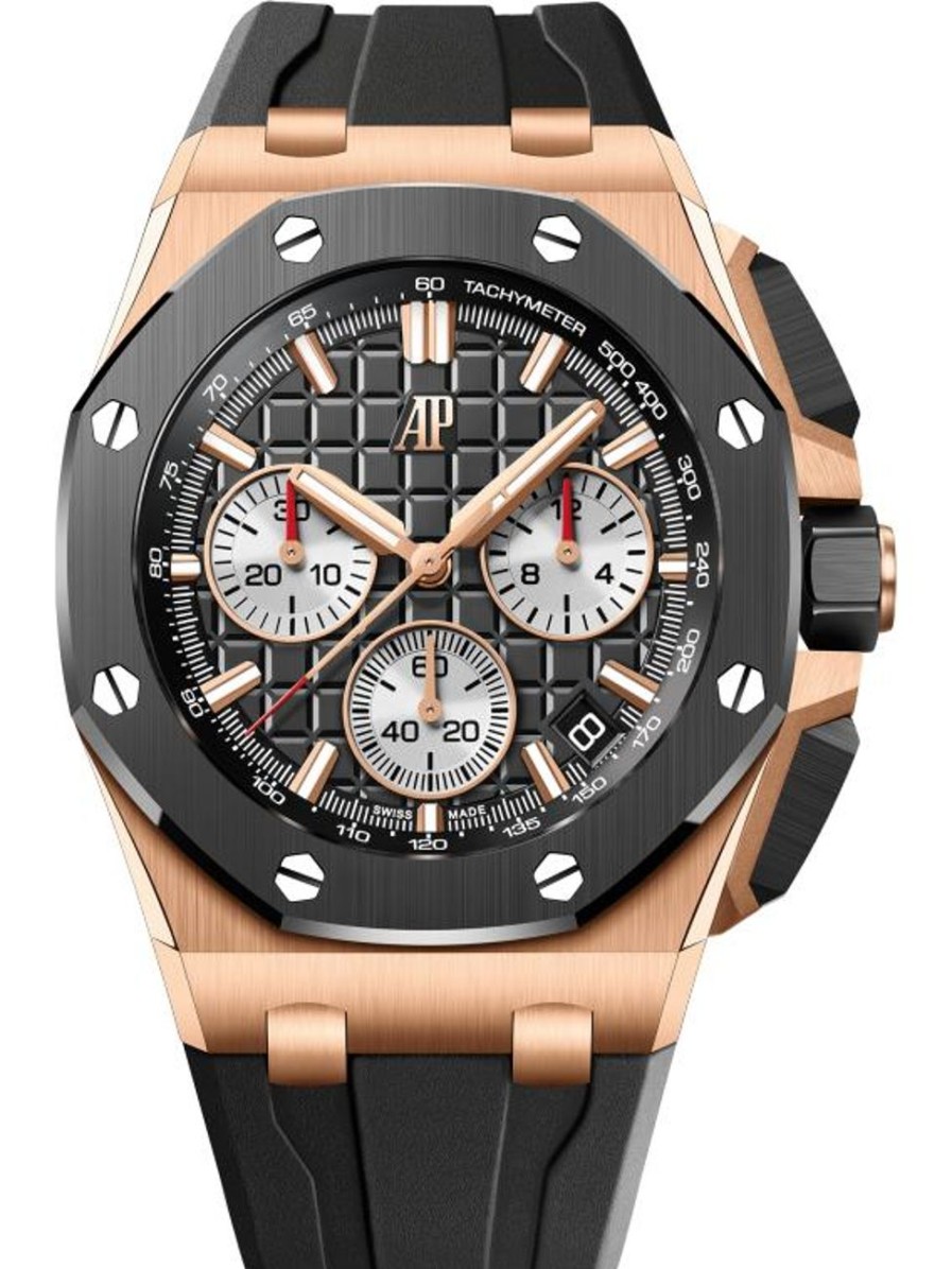 Orologi Audemars Piguet Cronografo A Carica Automatica Royal Oak Offshore Oro Rosa 18 Carati