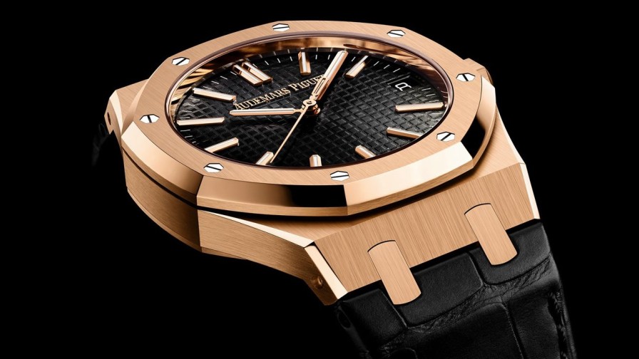 Orologi Audemars Piguet Royal Oak A Carica Automatica Oro Rosa 18 Carati