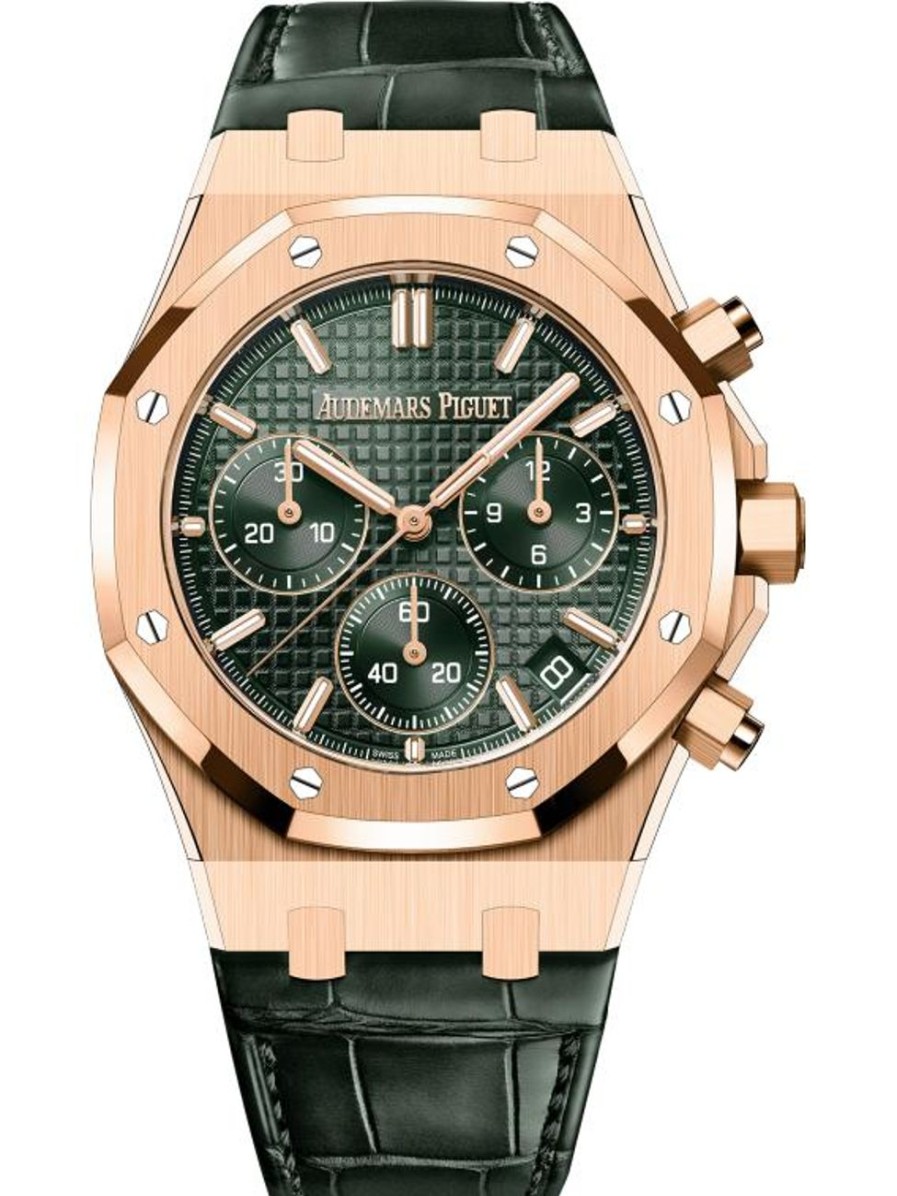 Orologi Audemars Piguet Cronografo A Carica Automatica Royal Oak Oro Rosa 18 Carati