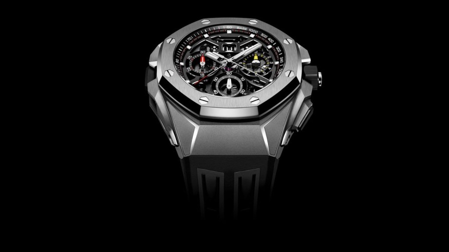 Orologi Audemars Piguet Royal Oak Concept Split Second Cronografo Gmt Grande Data Titanio